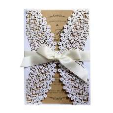 Wedding Invites Reception Card Beautiful Invitation Laser Cut Design